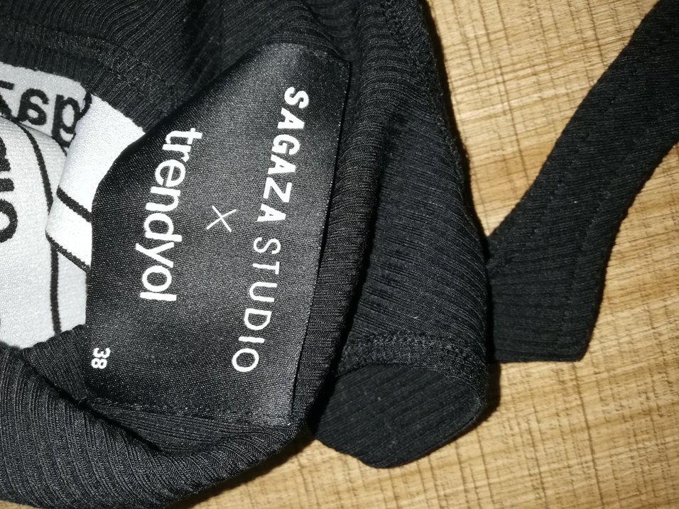 Sagazstudio Siyah Mini Sporcu Sütyeni - Görsel 2