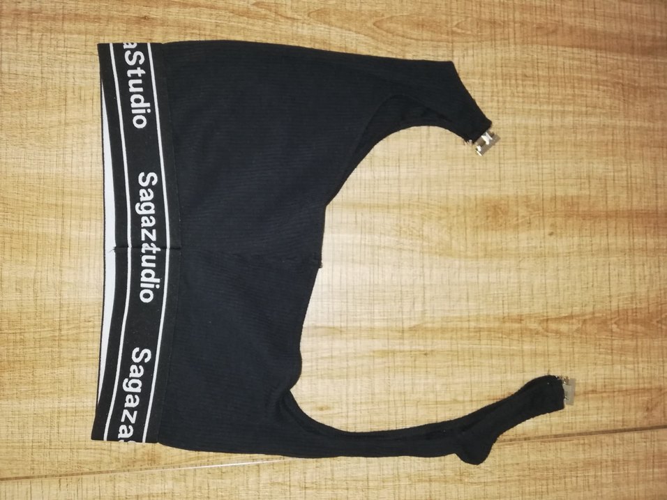 Sagazstudio Siyah Mini Sporcu Sütyeni - Görsel 4