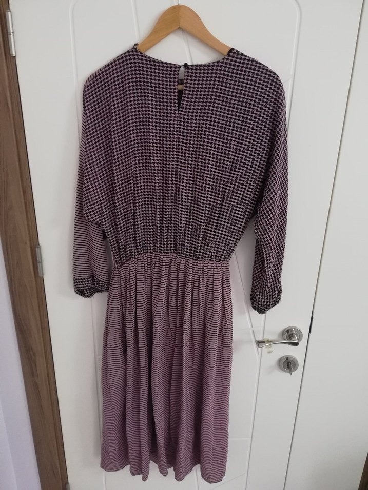 Uzun Kollu  Kadın Elbise - Görsel 2