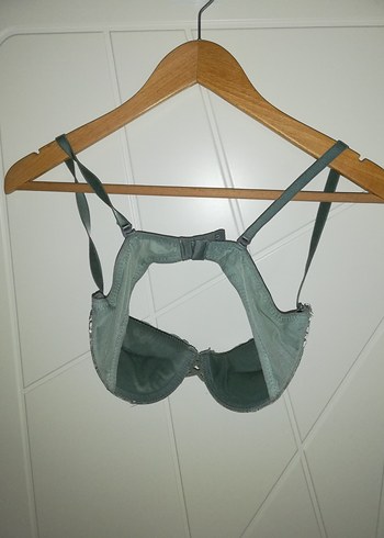 AçıkBadem Yeşili rengi Minimalist Sütyen - Görsel 5