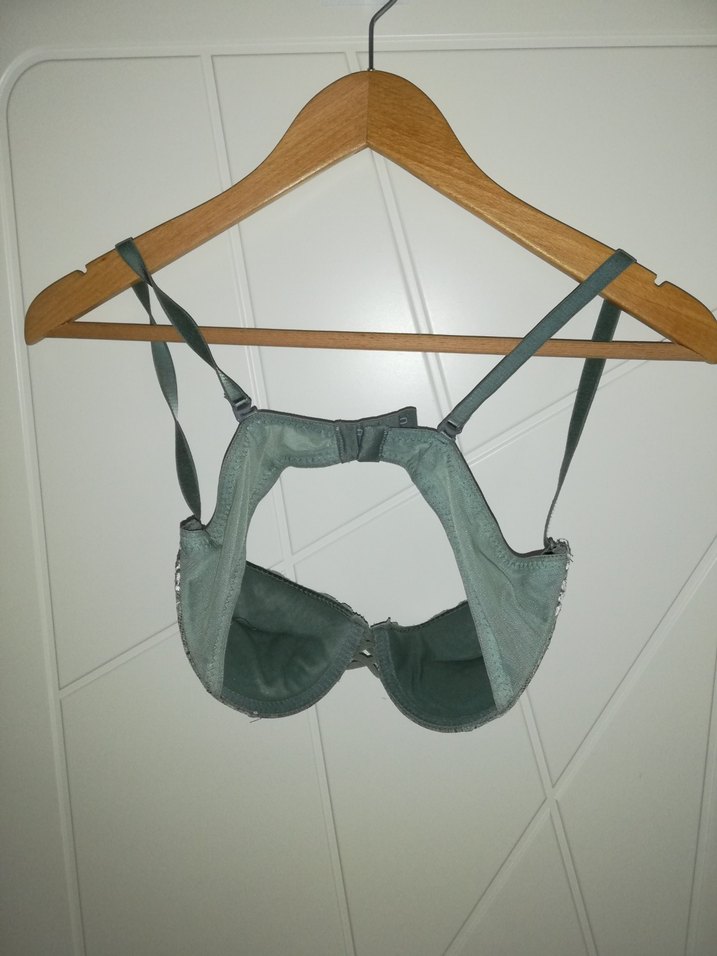 AçıkBadem Yeşili rengi Minimalist Sütyen - Görsel 5