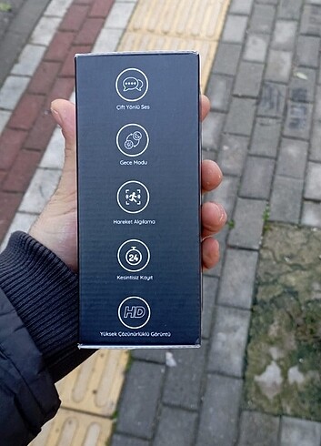 Hiç açılmamış çocuk kamerası 
