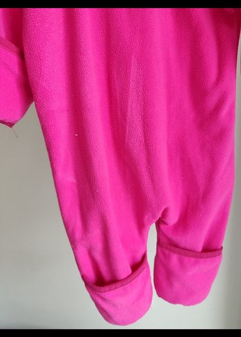 yurt dışından Fermuarlı Pembe Tulum - Görsel 5