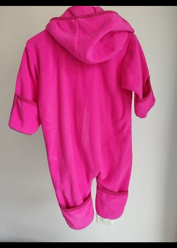 yurt dışından Fermuarlı Pembe Tulum - Görsel 3