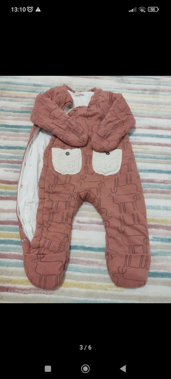 unisex uyku tulumu /astronot - Görsel 3