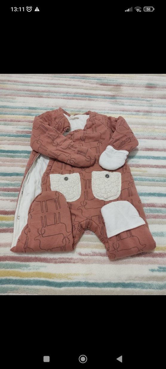 unisex uyku tulumu /astronot - Görsel 4