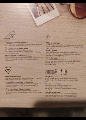 Logitech Slim Combo MK470 Beyaz Klavye - Görsel 5