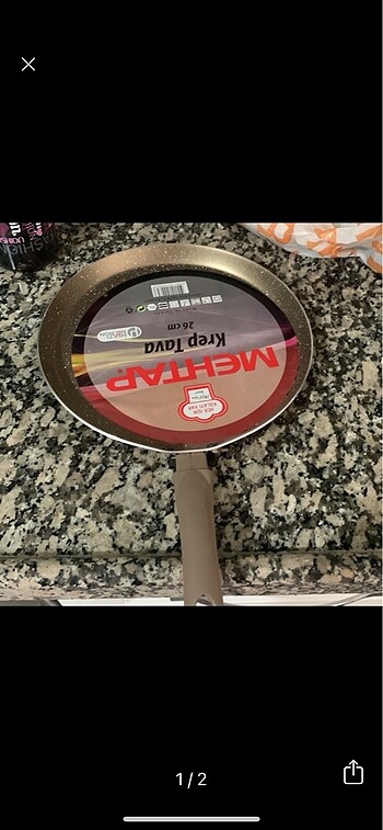 Diğer Mehtap 26 cm sıfır krep tavası