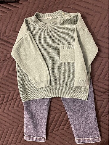 H&M bebek kazak civil kot