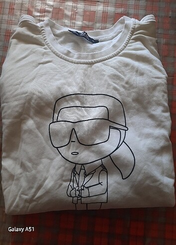 m Beden beyaz Renk Sweatshirt farklı markalardan