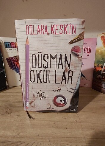 Dilara Keskin Düşman Okullar Karton Kapak