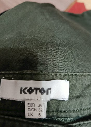 xs Beden haki Renk Kemerli Haki çocuk 12 13 yaş.Kumaş Pantolon