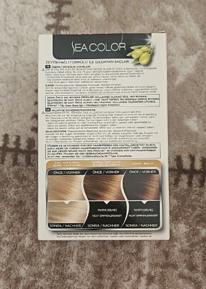 Platin saç boyası - Görsel 2