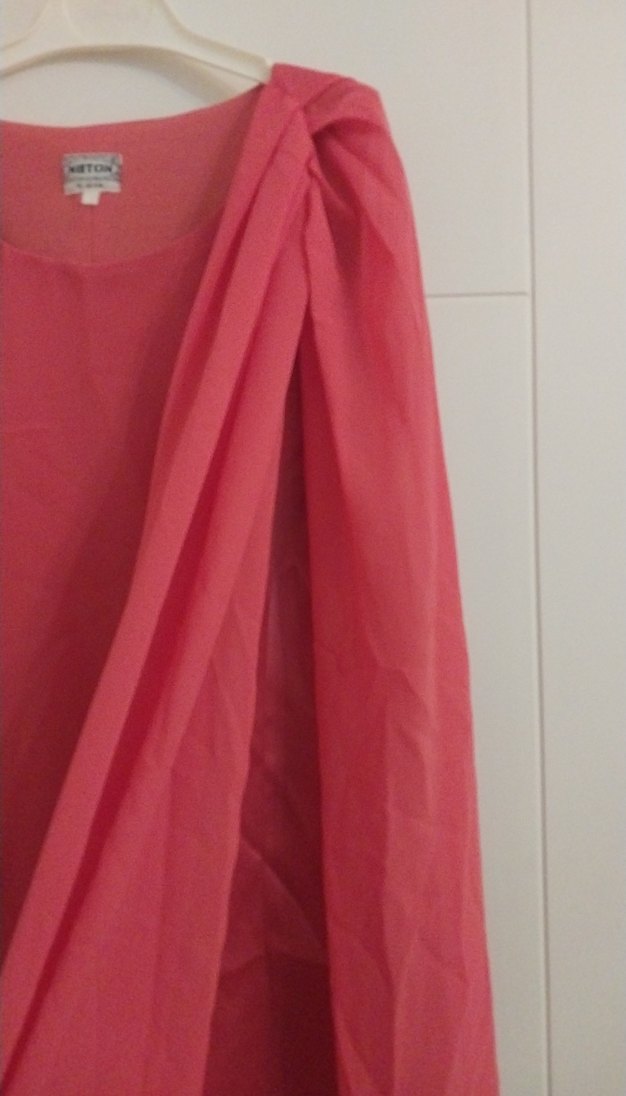 abiye tül elbise nar cicegi - Görsel 5