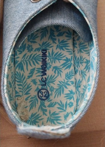 Mavi Denim Erkek cocuk keten  Ayakkabısı - Görsel 2