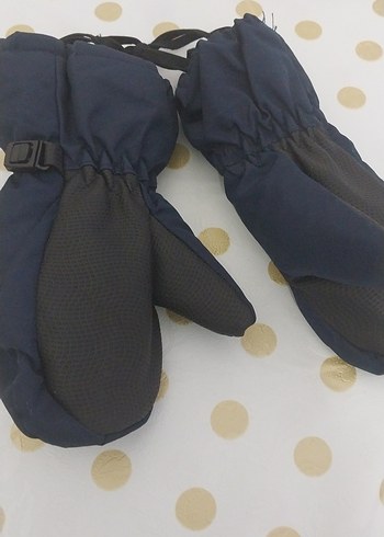 Erkek Çocuk Lacivert Baskılı Polar Eldiven - Görsel 3