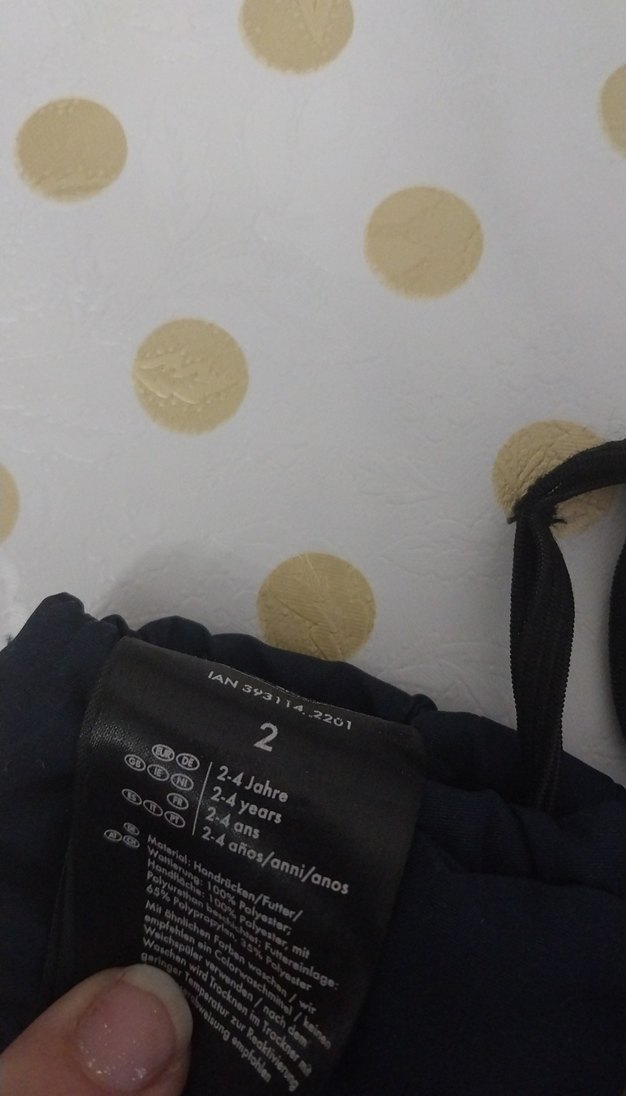 Erkek Çocuk Lacivert Baskılı Polar Eldiven - Görsel 2