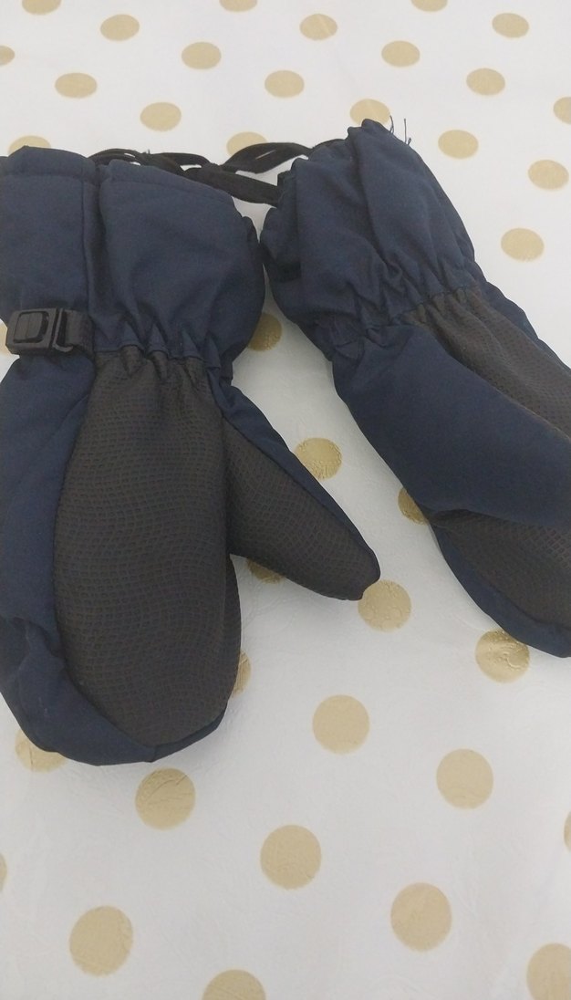 Erkek Çocuk Lacivert Baskılı Polar Eldiven - Görsel 3