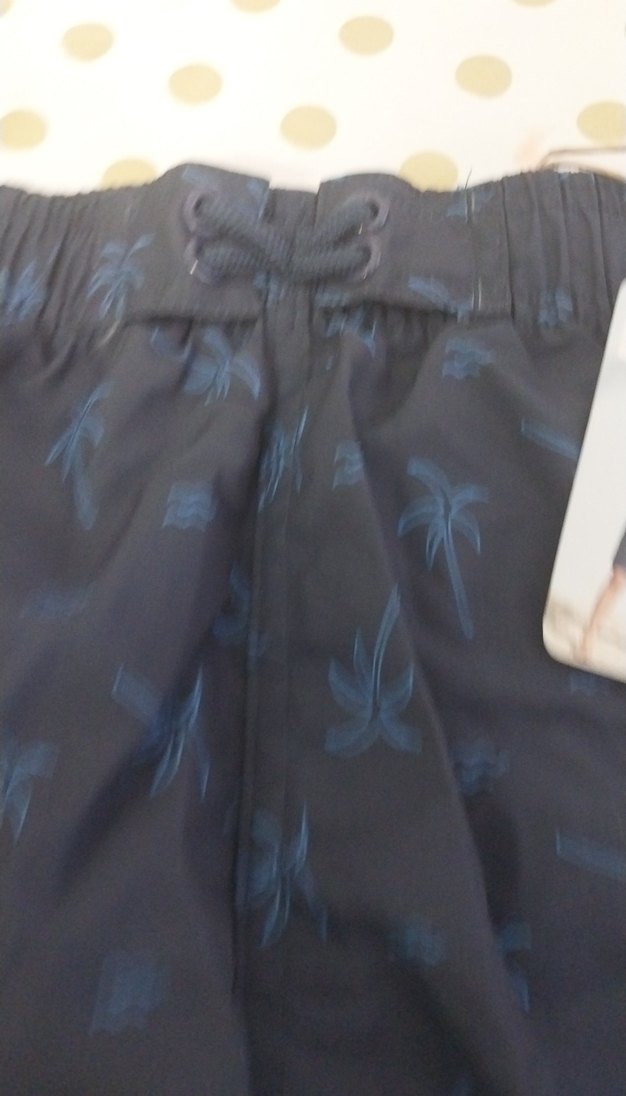 Düğmeli Lacivert Desenli Mini Erkek Mayo. 9 .10 yaş uygundur - Görsel 3