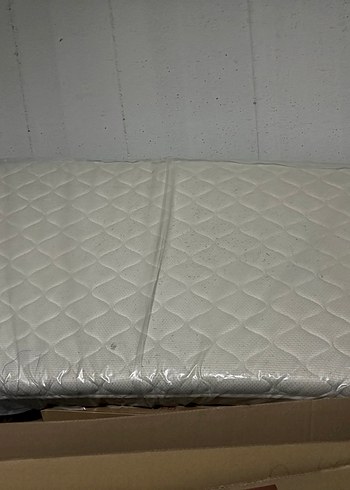 Gri Düz Yatak Koruyucu 100/200 cm - Görsel 2