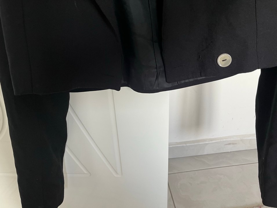 crop blazer - Görsel 2