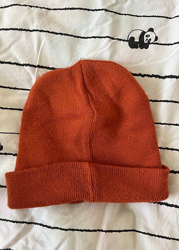 Kahverengi Örgü Bohem Kadın Bere - Görsel 2