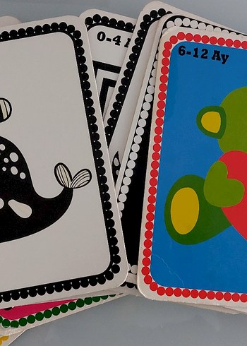 Fisher Price Renkli Eğitici Kartlar 0-12 Ay