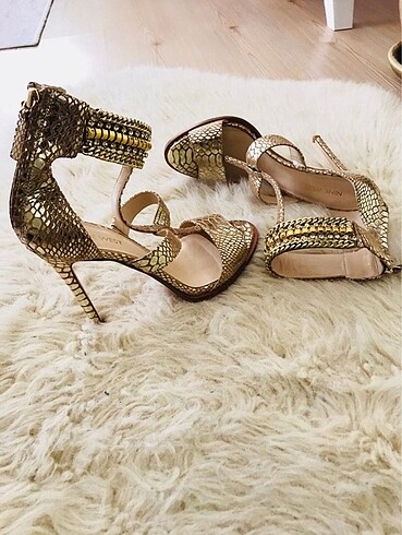 Nine West Nine West Gold Taşlı Abiye Ayakkabı