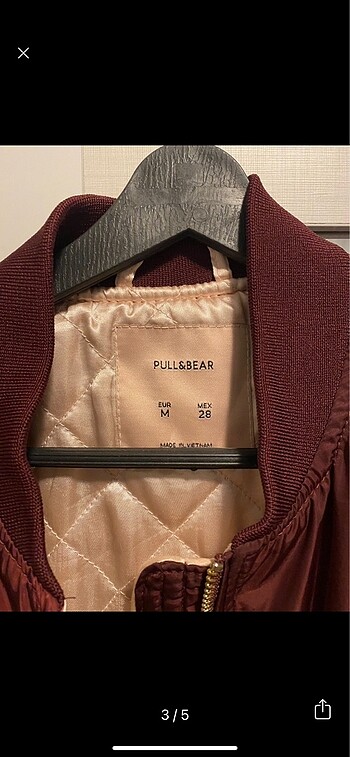 m Beden Pull and bear bomber ceket