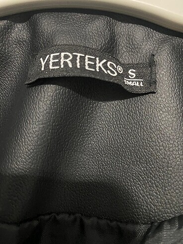 s Beden SİYAH DERİ CEKET
