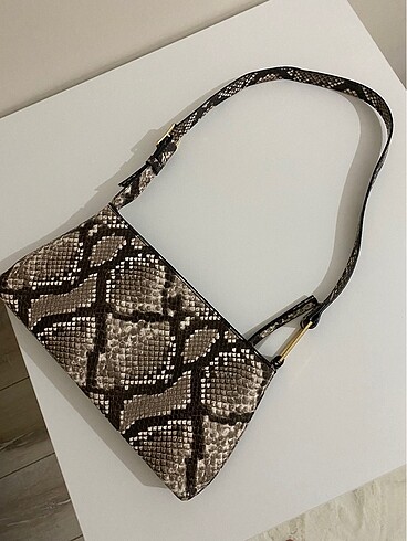 Mango MANGO LEOPAR DESENLİ ÇANTA