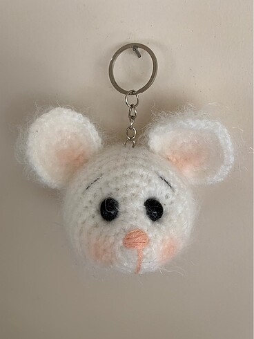 Amigurumi Fare Anahtarlik- Çanta Süsü