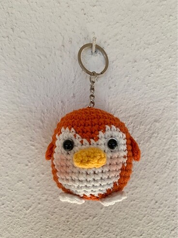Amigurumi anahtarlik-canta araba süsü