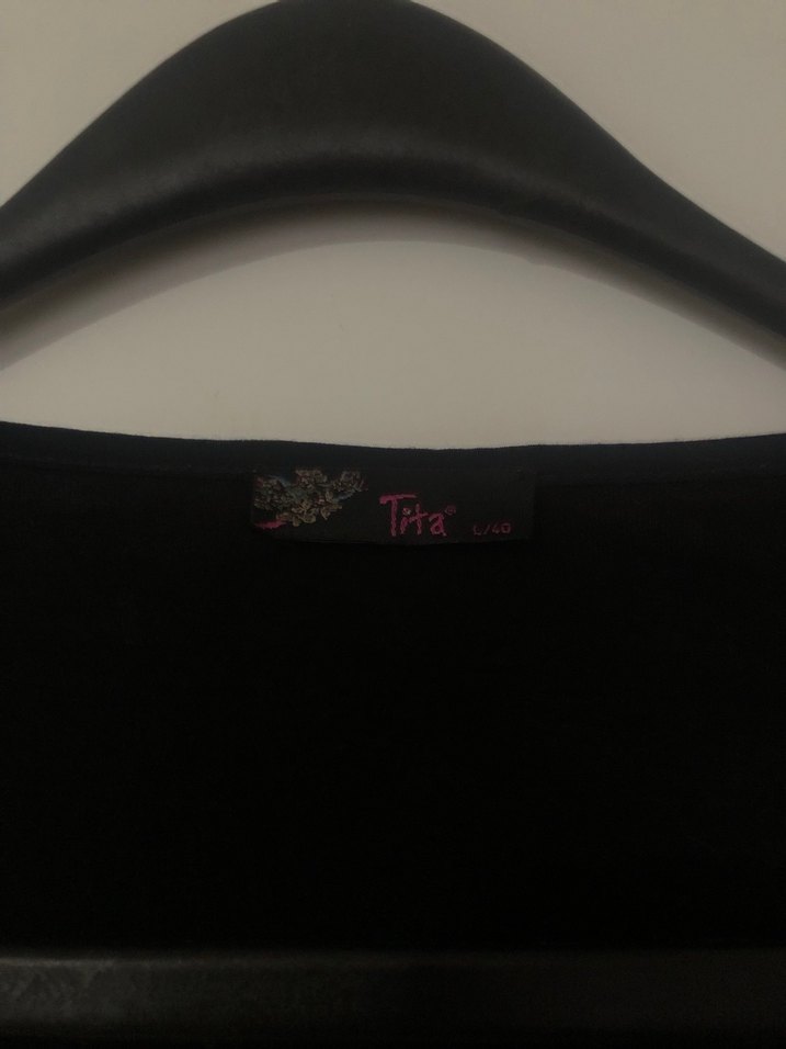 Zincir Detaylı Siyah Uzun Kollu Gotik Elbise - Görsel 4