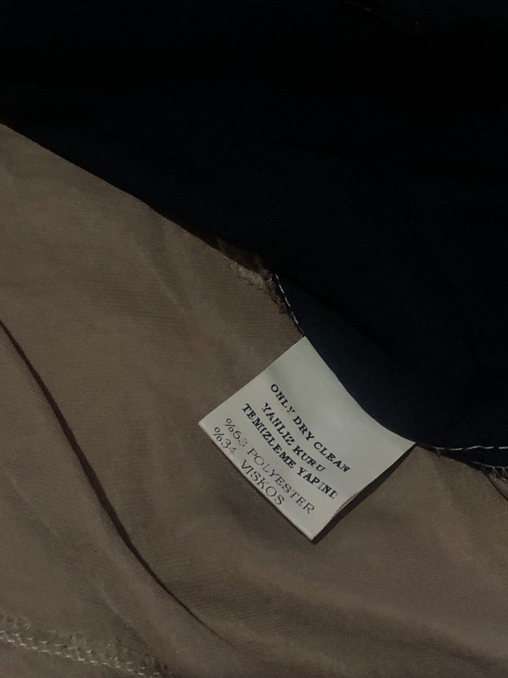 Piliseli Midi Tunik, Kısa Kollu, Bej - Görsel 4