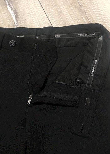 Kadın Siyah Kumaş Pantolon - Görsel 4