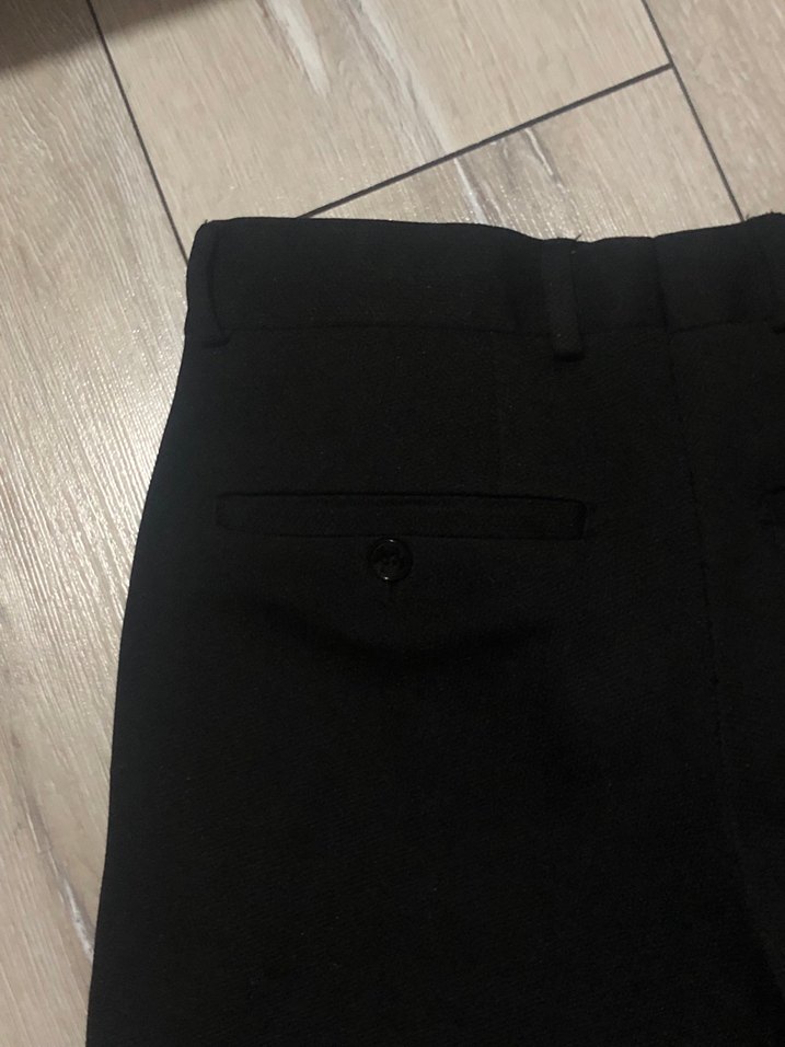 Kadın Siyah Kumaş Pantolon - Görsel 5