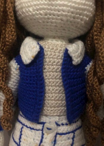 Amigurumi Örgü Bebek (50 cm) - Görsel 6