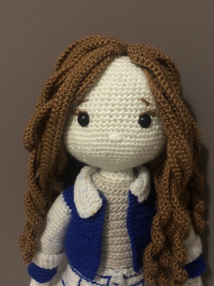 Amigurumi Örgü Bebek (50 cm) - Görsel 3