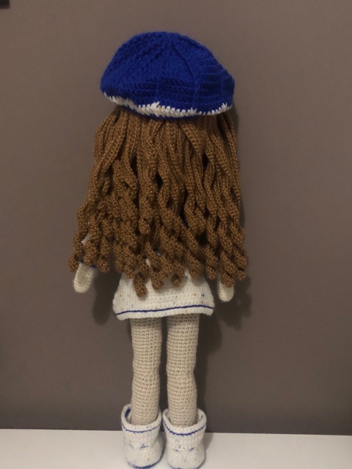 Amigurumi Örgü Bebek (50 cm) - Görsel 4