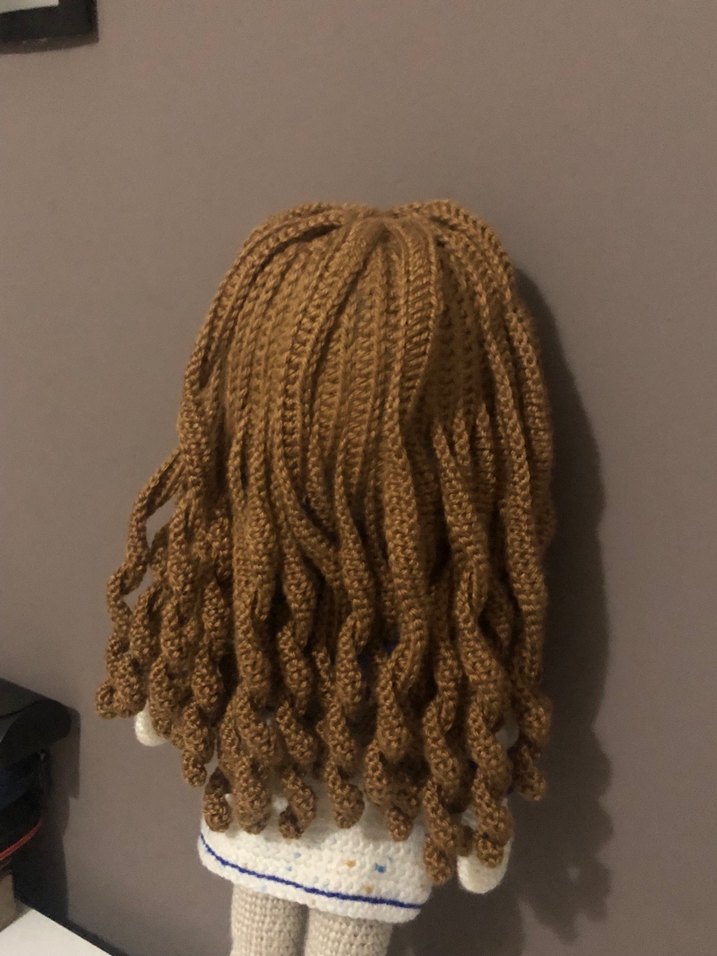 Amigurumi Örgü Bebek (50 cm) - Görsel 5