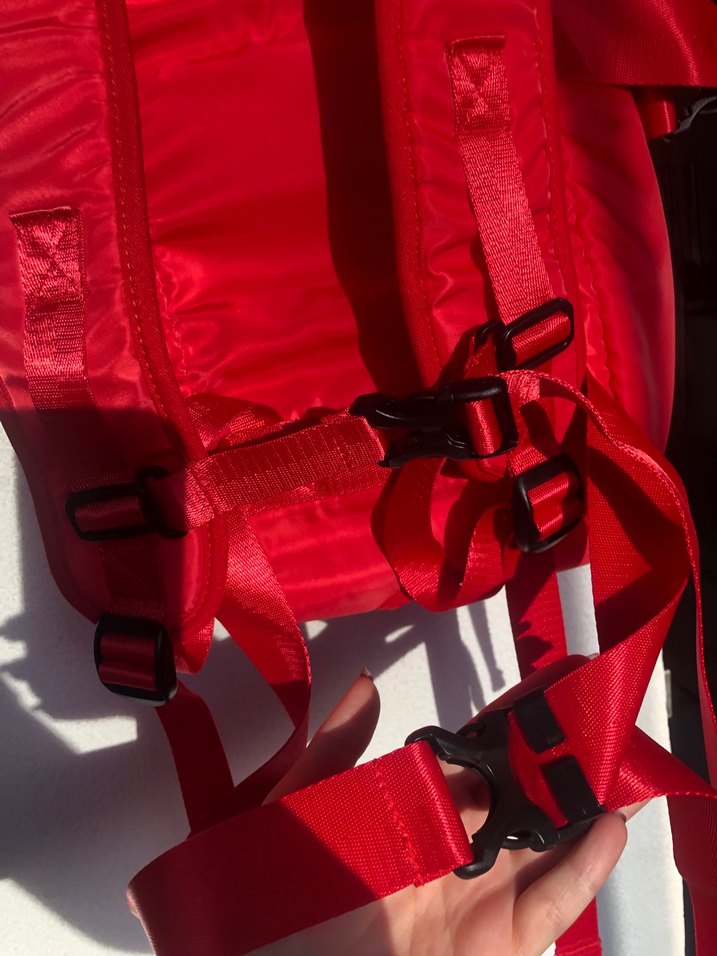 Köpek kanguru ana kucağı taşıma çantası - Görsel 5