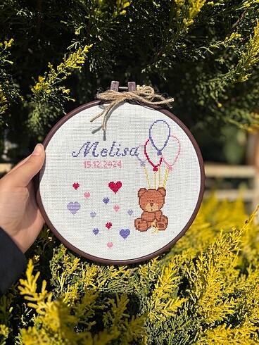  Beden Kanaviçe bebek panosu