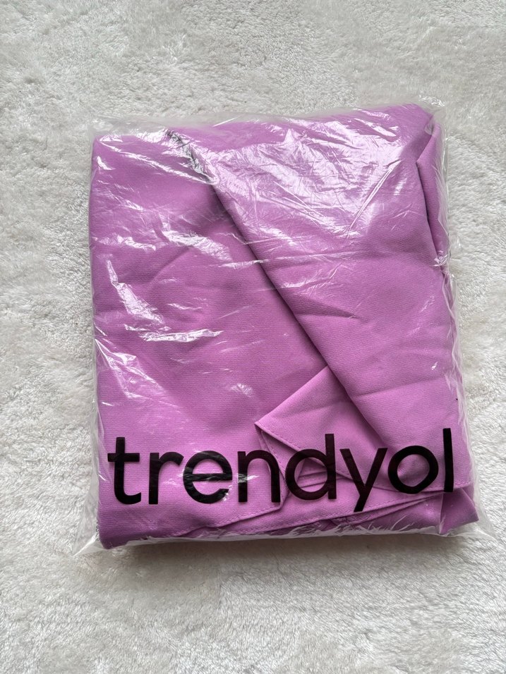 Pembe Uzun Elbise, Kayık Yaka, Dökümlü - Görsel 3