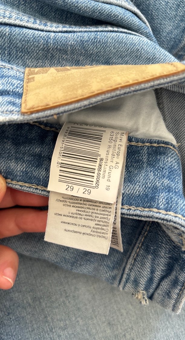 Mavi Loose Fit Kot Pantolon - Görsel 3