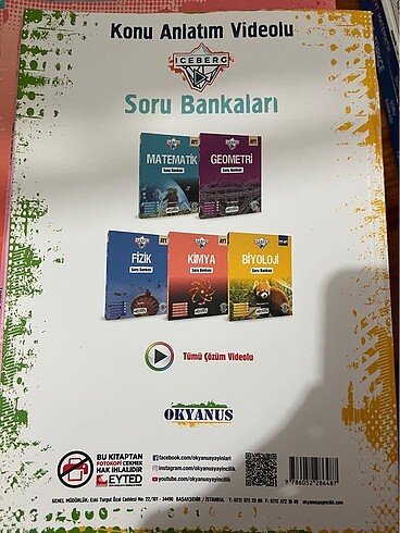  ayt biyoloji denemeleri okyanus