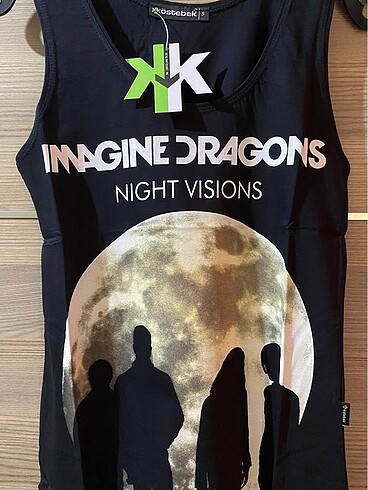 s Beden Imagine Dragons Tshirt Köstebek Marka