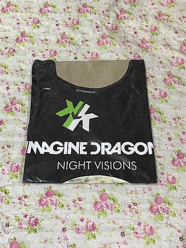 s Beden siyah Renk Imagine Dragons Tshirt Köstebek Marka