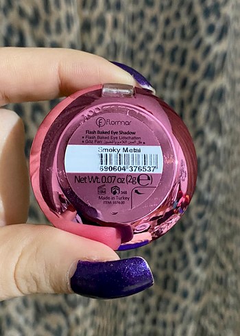 Flormar Smoky Metal Far ( gümüş - gri ) - Görsel 2