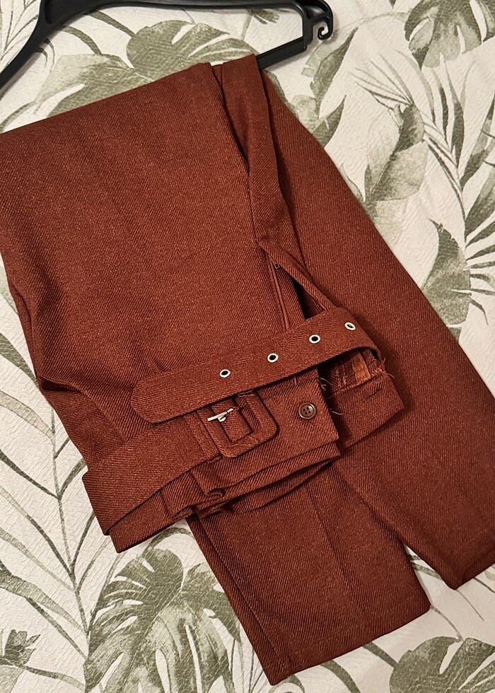 Kahverengi Havuç Pantolon - Görsel 2